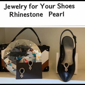 Rhinestone Jewelry Shoe Clips DH4